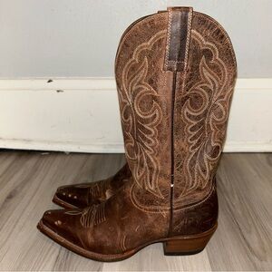 Shyanne Brown Heeled Boots